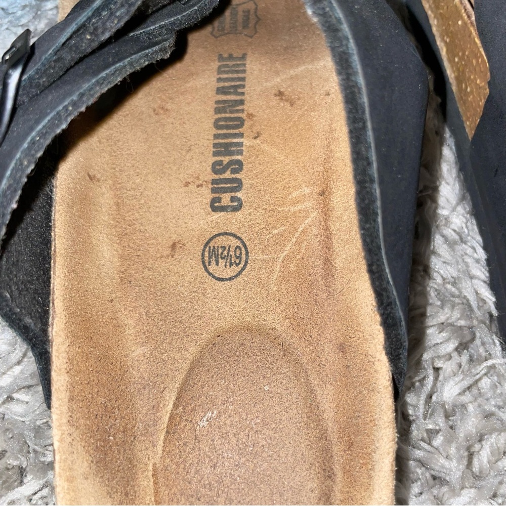 Cushionaire black sandals - Picture 5 of 7